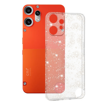 Prozirna TPU gel maskica Techsuit "SparkleSkin" za Nothing CMF Phone 2 Pro