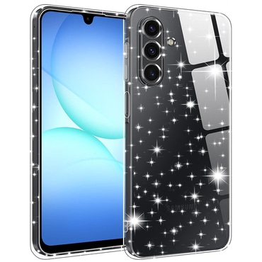 Prozirna TPU gel maskica Techsuit "SparkleSkin" za Samsung Galaxy A17 5G / A17 4G