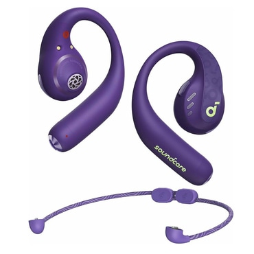 Bežične Bluetooth slušalice Anker "SoundCore AeroFit Pro" za sportske aktivnosti, sa 46-satnom reprodukcijom - purple