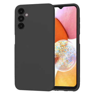 Silikonska maska Techsuit SoftFlex za Samsung Galaxy A14 4G / A14 5G - crna