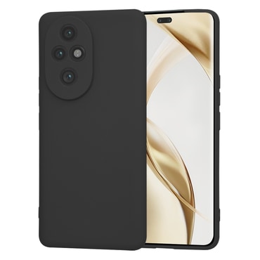 Silikonska maska Techsuit SoftFlex za Honor 200 Pro - crna