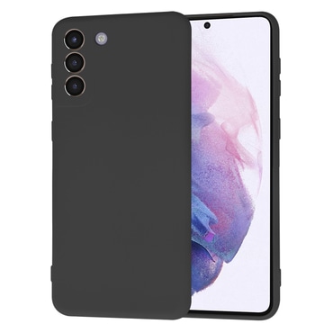 Silikonska maska Techsuit SoftFlex za Samsung Galaxy S21 Plus - crna