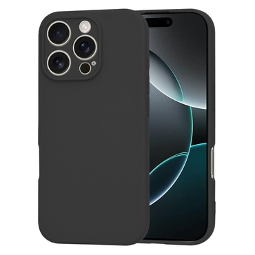 Silikonska maska Techsuit SoftFlex za iPhone 16 Pro - crna