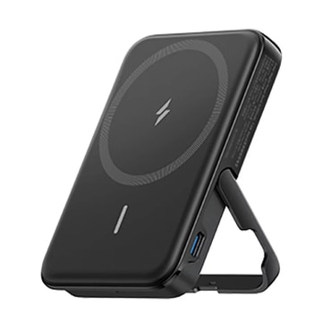 Bežični magnetski power bank Acefast M16 5000mAh  sa stalkom, PD18W brzim punjenjem i USB-C priključkom - crni