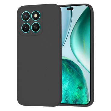 Silikonska maska Techsuit SoftFlex za Honor X8c - crna