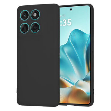 Silikonska maska Techsuit SoftFlex za Motorola Edge 60 / Edge 60 Fusion - crna