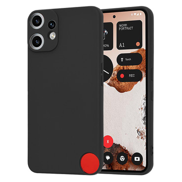 Silikonska maska Techsuit SoftFlex za Nothing CMF Phone 2 Pro - crna