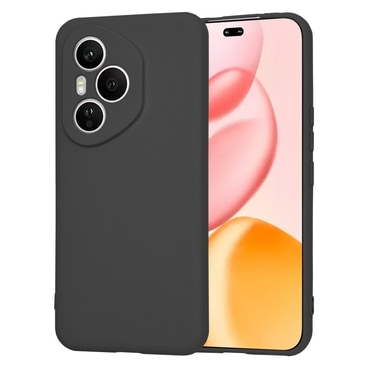 Silikonska maska Techsuit SoftFlex za Honor 400 Pro - crna