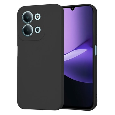 Silikonska maska Techsuit SoftFlex za Xiaomi Redmi 15C 4G / Redmi 15C 5G - crna