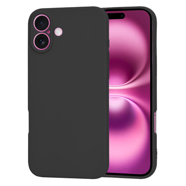 Silikonska maska Techsuit SoftFlex za iPhone 16 Plus - crna