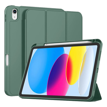 Etui Techsuit “Flex Trifold” s držačem za olovku za iPad 10.9 2022 / iPad 2025 - green