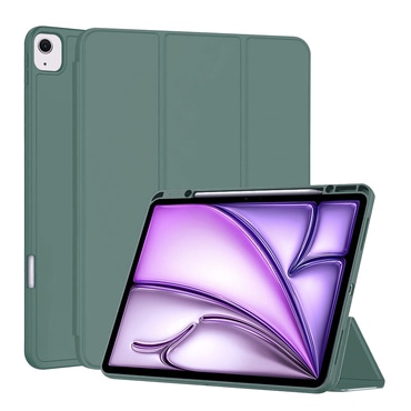 Etui Techsuit “Flex Trifold” s držačem za olovku za iPad Air 13 2024 / iPad Air 13 2025 - green