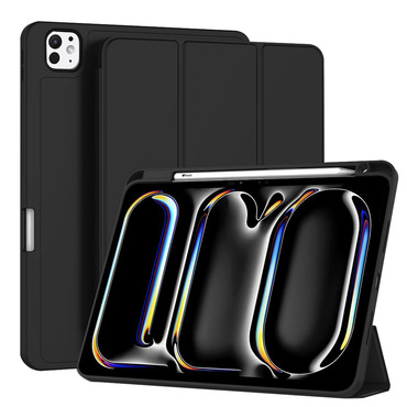 Etui Techsuit “Flex Trifold” s držačem za olovku za iPad Pro 11 2024 / iPad Pro 11 2025 - black