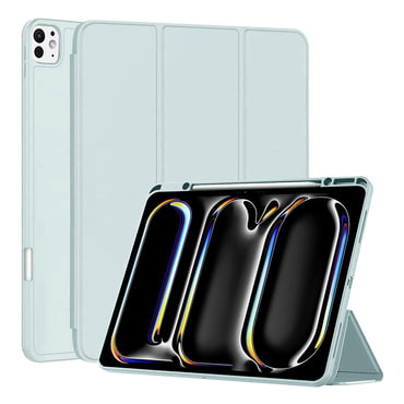 Etui Techsuit “Flex Trifold” s držačem za olovku za iPad Pro 13 2024 / iPad Pro 13 2025 - sky blue