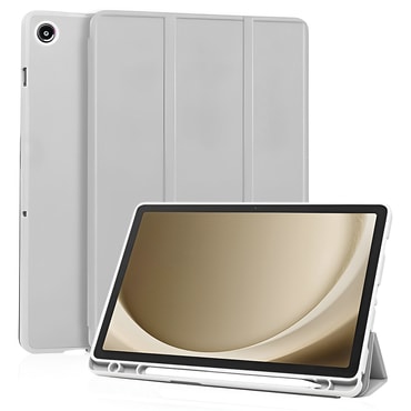 Etui Techsuit “Flex Trifold” s držačem za olovku za Samsung Galaxy Tab A9 Plus / Tab A11 Plus - gray