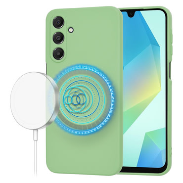 Silikonska maska Techsuit SoftFlex MagSafe za Samsung Galaxy A16 4G / A16 5G - mint