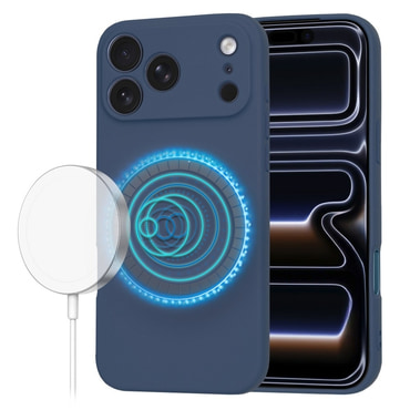 Silikonska maska Techsuit SoftFlex MagSafe za iPhone 17 Pro - plava