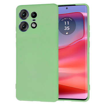 Silikonska maskica Techsuit SoftFlex za Motorola Edge 50 Pro - mint