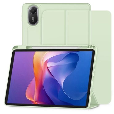 Etui Techsuit “Flex Trifold” s držačem za olovku za Xiaomi Redmi Pad 2 - matcha green