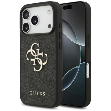 Originalna maska Guess "4G Big Metal Logo" za iPhone 17 Pro - black
