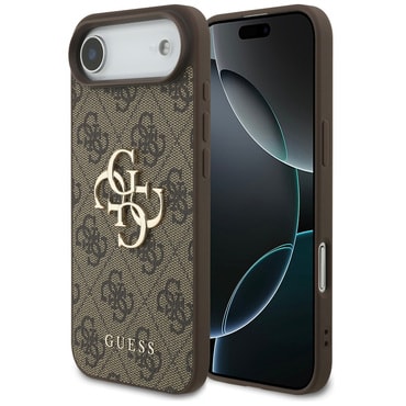 Originalna maska Guess "4G Big Metal Logo" za iPhone Air - brown