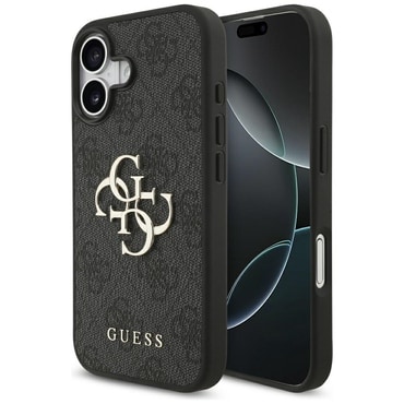 Originalna maska Guess "4G Big Metal Logo" za iPhone 17 - black