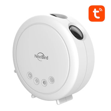 Projektor zvjezdanog neba NiteBird "LB4" s 360° projekcijom - bijeli