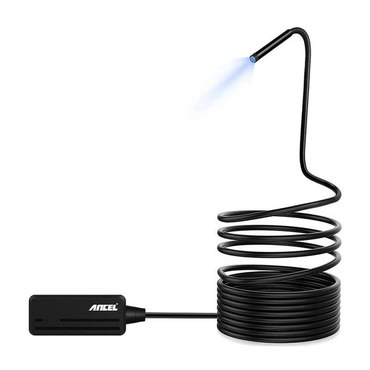 WiFi endoskopska kamera Ancel W655 s 2 MP senzorom, 5 m kabelom i 450 mAh baterijom - crna