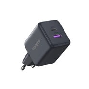Zidni punjač Ugreen X516 30W s USB-C i USB-A brzim punjenjem - sivi