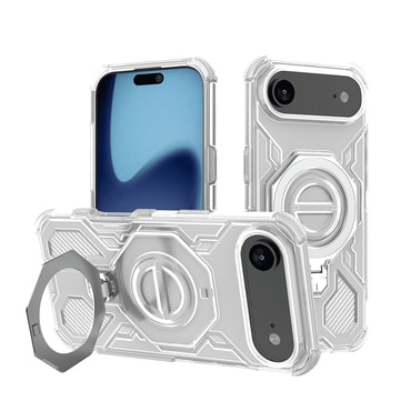 Hibridna maska "Carbon Shield Pro" za iPhone Air - white transparent