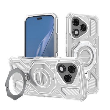 Hibridna maska "Carbon Shield Pro" za Honor 400 Lite - white transparent