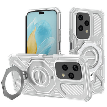 Hibridna maska "Carbon Shield Pro" za Honor 200 Lite - white transparent