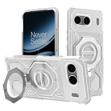 Hibridna maska "Carbon Shield Pro" za OnePlus Nord 4 - white transparent