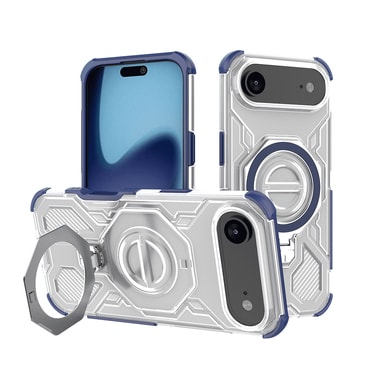 Hibridna maska "Carbon Shield Pro" za iPhone Air - blue transparent