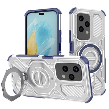 Hibridna maska "Carbon Shield Pro" za Honor 200 Lite - blue transparent