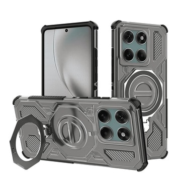 Hibridna maska "Carbon Shield Pro" za Motorola Edge 60 / Edge 60 Fusion - smoke black