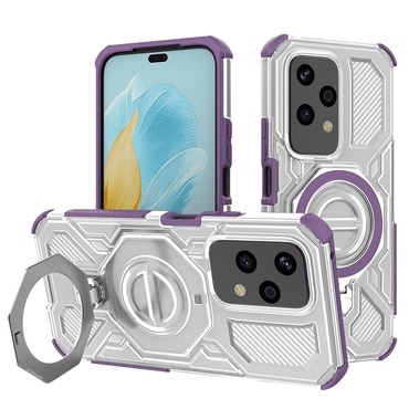 Hibridna maska "Carbon Shield Pro" za Honor 200 Lite - purple transparent