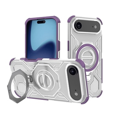 Hibridna maska "Carbon Shield Pro" za iPhone Air - purple transparent