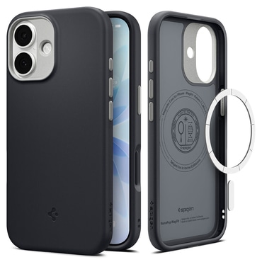 Maska Spigen "Nano Pop Mag za iPhone 17 - black sesame