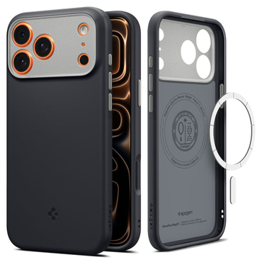 Maska Spigen "Nano Pop Mag za iPhone 17 Pro Max - black sesame