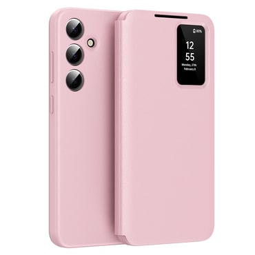Etui Techsuit "SmartView" za Samsung Galaxy S25 Plus - pink