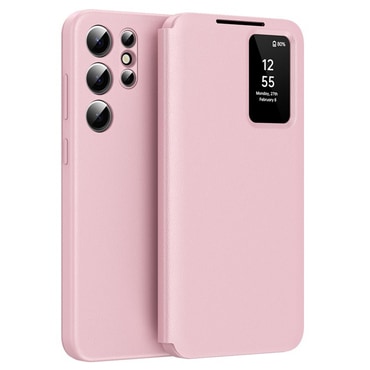 Etui Techsuit "SmartView" za Samsung Galaxy S25 Ultra - pink