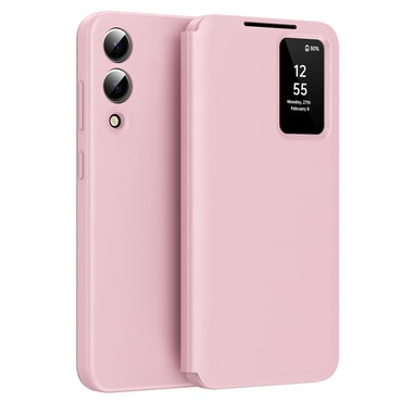 Etui Techsuit "SmartView" za Samsung Galaxy S25 Edge - pink
